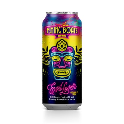 Flying Boats Evil Lover Double IPA 473ml