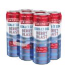 Smirnoff Berry Blast Vodka & Soda 6 C