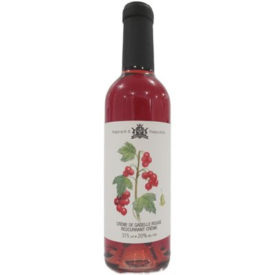 Vinerie Des Fruits Winery Crème De Gadelle Rouge 375ml