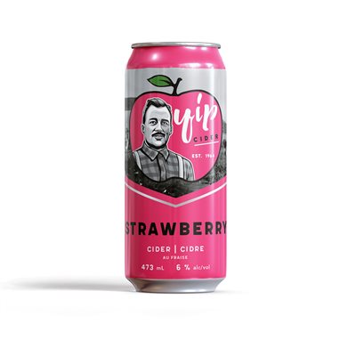 Yip Cider Strawberry 473ml