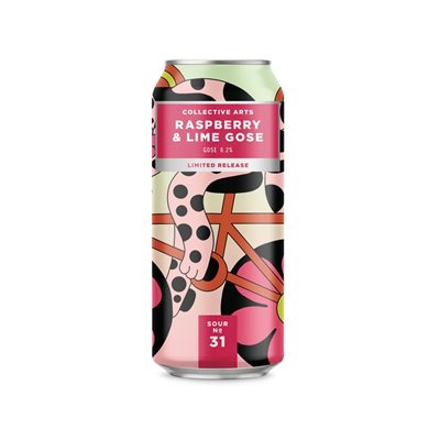 Collective Arts No 31 Raspberry & Lime Gose 473ml