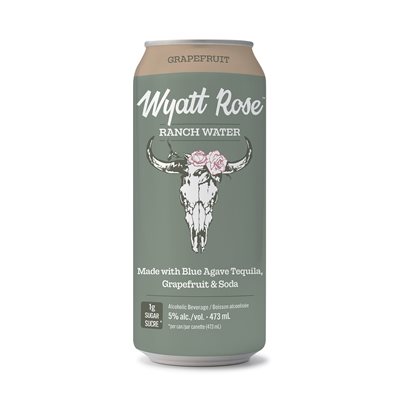 Wyatt Rose Ranch Water Grapefruit 473ml
