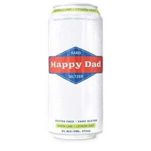 Happy Dad Hard Lemon Lime Seltzer 473ml