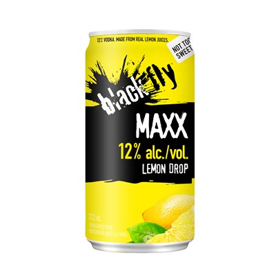 Black Fly Maxx Vodka Lemon Drop 250ml