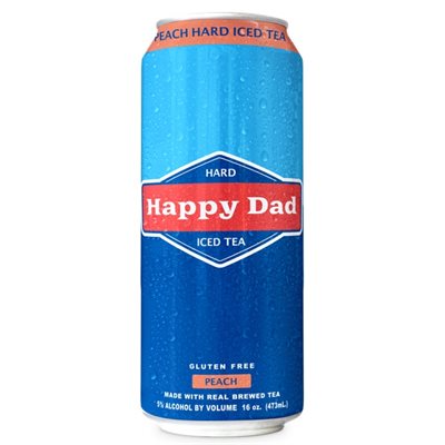 Happy Dad Hard Iced Tea Peach 473ml