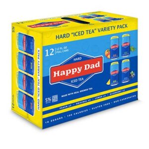Happy Dad Hard Iced Tea Variety Pack 12 C