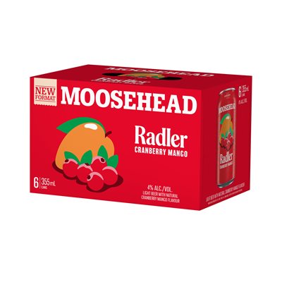 Moosehead Radler Cranberry Mango 6 C