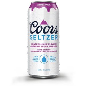Coors Seltzer Slushie Grape 473ml
