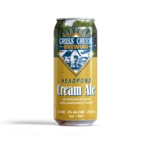Cross Creek Headpond Cream Ale 473ml