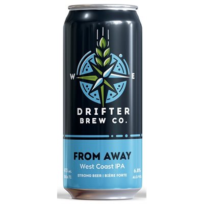 Drifter Brew Co. From Away West Coast IPA 473ml