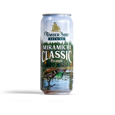 Timber Ship Miramichi Classic Pilsner 473ml