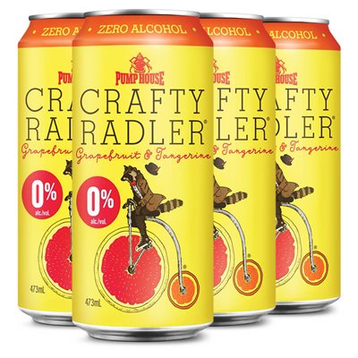 Pump House Crafty Radler Grapefruit & Tangerine Non-Alc 4 C